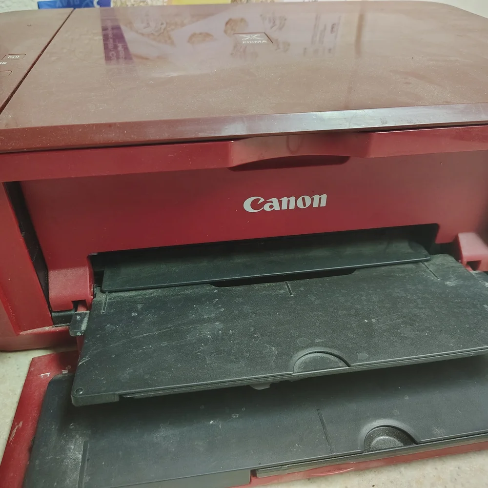 Canon Red Multifunction Printer